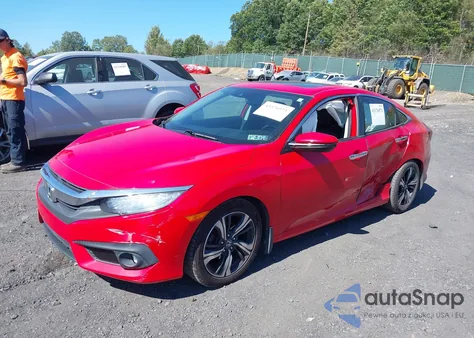2017 Honda Civic Touring from USA, damaged, VIN 2HGFC1F92HH643701